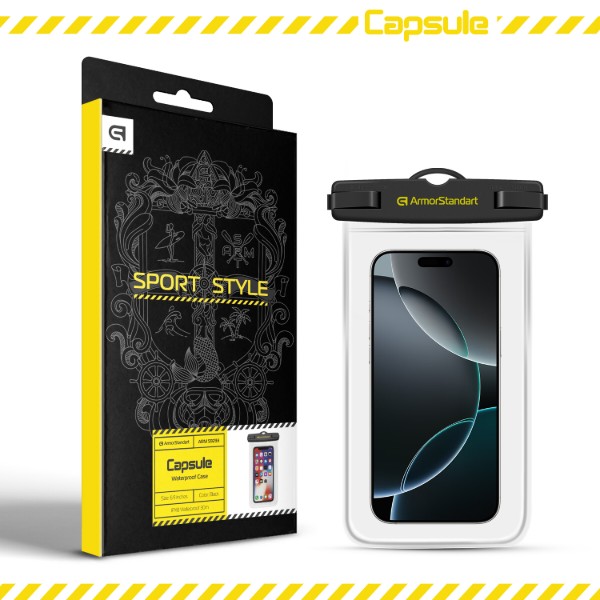 Фото - Чехол для смартфона Armorstandart Waterproof Basic Case Black (ARM59233)